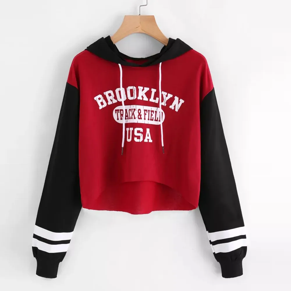 Harajuku Sweatshirt Hoodies Autumn 2018 Women Streetwear Striped Letter Print Hoodie Woman Hip Pop ClothingMoletom Feminino
Harajuku Sweatshirt Hoodies Autumn 2018 Women Streetwear Striped Letter Print Hoodie Woman Hip Pop ClothingMoletom Feminino