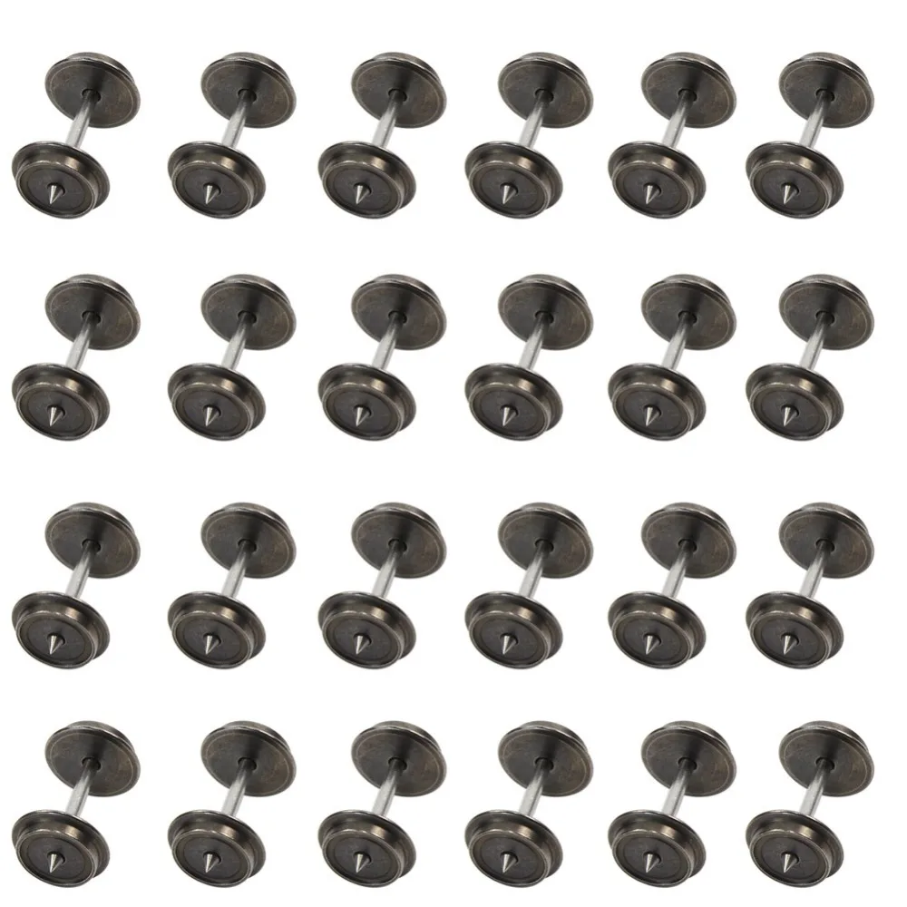 Evemodel 24 PCS 36'' Metal Wheels for Model Train 1:87 HO Scale New AC Wheel set HP0387 model building kit DIY accessories
Evemodel 24 PCS 36'' Metal Wheels for Model Train 1:87 HO Scale New AC Wheel set HP0387 model building kit DIY accessories