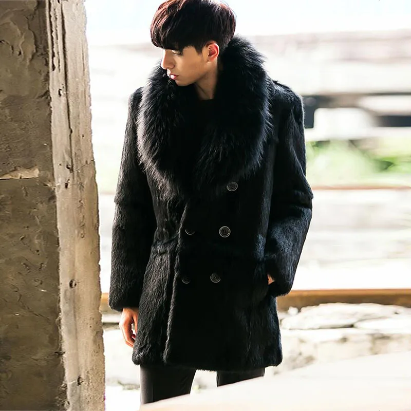 Fashion-Rabbit-Fur-Coats-With-Raccoon-Dog-Fur-Collar-Warm-Hood-Wholeskin-Rabbit-Fur-Jacket-Men
