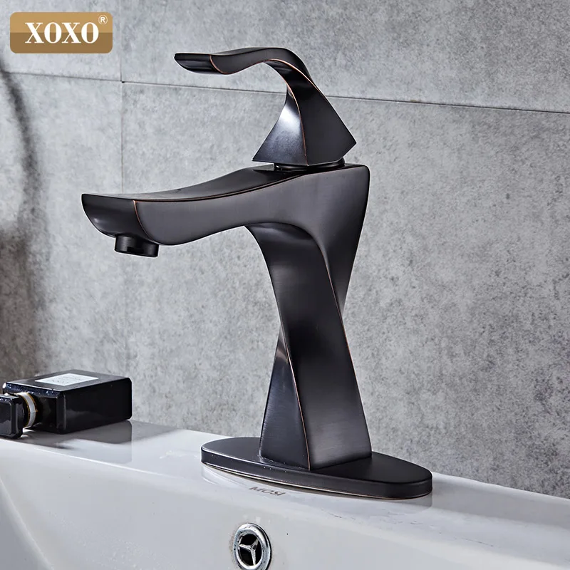 

XOXO Basin Faucets Brass Taps Contemporary Single Handle Mixer Tap Bathroom Faucets Hot And Cold Cock Wash Basin faucet 20065H