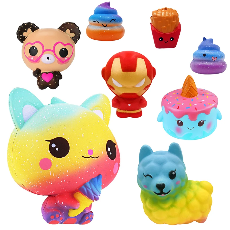 Funny Creative Squishy Cartoon fries Dazzle color Alpaca Slow Rising Relieves Stress Toys Gift For Children birthday present
Funny Creative Squishy Cartoon fries Dazzle color Alpaca Slow Rising Relieves Stress Toys Gift For Children birthday present