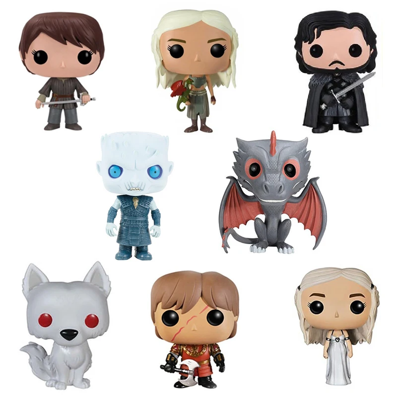 Game of Thrones Night's King Jon Snow Daenerys Targaryen Drogon Action Figure Collectible Model Christmas Toys
Game of Thrones Night's King Jon Snow Daenerys Targaryen Drogon Action Figure Collectible Model Christmas Toys