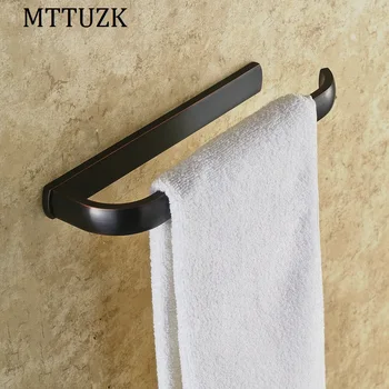 Top Quality Bathroom Accessories Black Single Towel Bars Oil Rubbed Bronzebar Copper Bath Towel Holder
Top Quality Bathroom Accessories Black Single Towel Bars Oil Rubbed Bronzebar Copper Bath Towel Holder