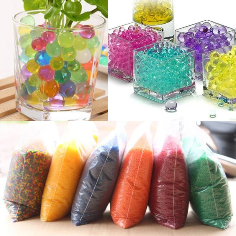 Growing Water Balls Home Decor Crystal Soil Water Beads Interesting Biodegradable Beautiful Decoration Home & Garden Multicolor
Growing Water Balls Home Decor Crystal Soil Water Beads Interesting Biodegradable Beautiful Decoration Home & Garden Multicolor