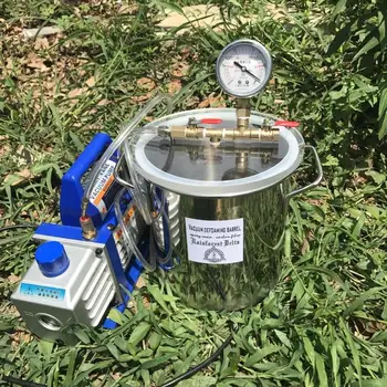 1.6 Gallon Vacuum Chamber and Pump with 3.5 CFM 1 Stage Vacuum Pump Air Conditioning HVAC
1.6 Gallon Vacuum Chamber and Pump with 3.5 CFM 1 Stage Vacuum Pump Air Conditioning HVAC