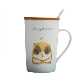Cute Squirrels mugs,puppies pattern mug,Coffee Water Bamboo cover Cup Cute Breakfast Cup Mug for Children Drinkware gift
Cute Squirrels mugs,puppies pattern mug,Coffee Water Bamboo cover Cup Cute Breakfast Cup Mug for Children Drinkware gift
