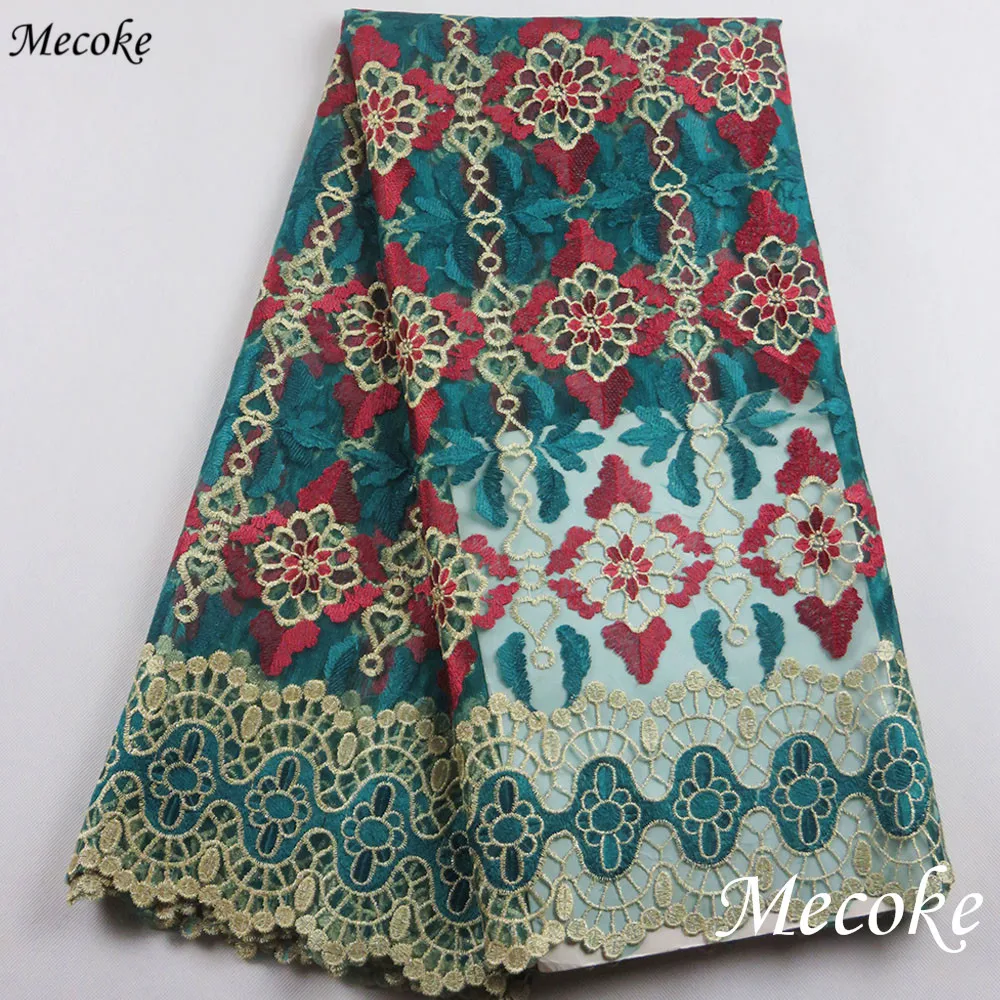 new African lace thread embroidered net French green lace fabric Ladie Nigeria Embroidery transparent mesh guipure lace fabric 
new African lace thread embroidered net French green lace fabric Ladie Nigeria Embroidery transparent mesh guipure lace fabric