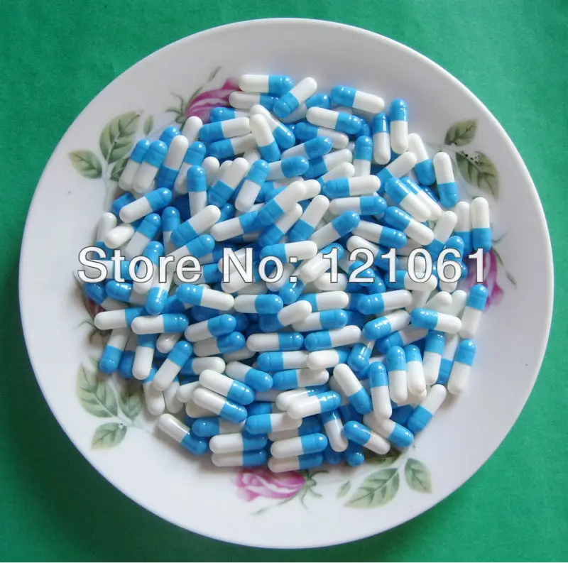 4# 1,000pcs,blue-white capsules,hard gelatin empty capsules size 4! (joined or seperated capsules available!)
4# 1,000pcs,blue-white capsules,hard gelatin empty capsules size 4! (joined or seperated capsules available!)