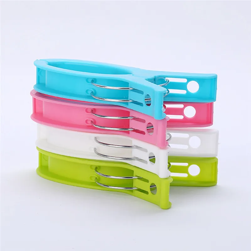 1 Pcs Large Colour Plastic Beach Towel Pegs Clips Sunbed Quilt Prevent Wind Clothespins Clothes Pegs Drying Racks
1 Pcs Large Colour Plastic Beach Towel Pegs Clips Sunbed Quilt Prevent Wind Clothespins Clothes Pegs Drying Racks