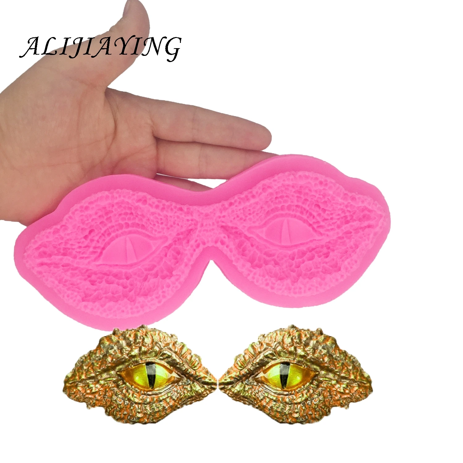 DIY Dinosaur eyes Fondant Sugarcraft Silicone Mould Cake Decoration Tools Baking chocolate Fimo Polymer Clay Resin Mold D1400
DIY Dinosaur eyes Fondant Sugarcraft Silicone Mould Cake Decoration Tools Baking chocolate Fimo Polymer Clay Resin Mold D1400