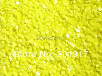 Wholesale ! 20000pcs/Pack/Lot Lemon Yellow Solid Color Candy Resin Rhinestones Flatback 2mm
Wholesale ! 20000pcs/Pack/Lot Lemon Yellow Solid Color Candy Resin Rhinestones Flatback 2mm
