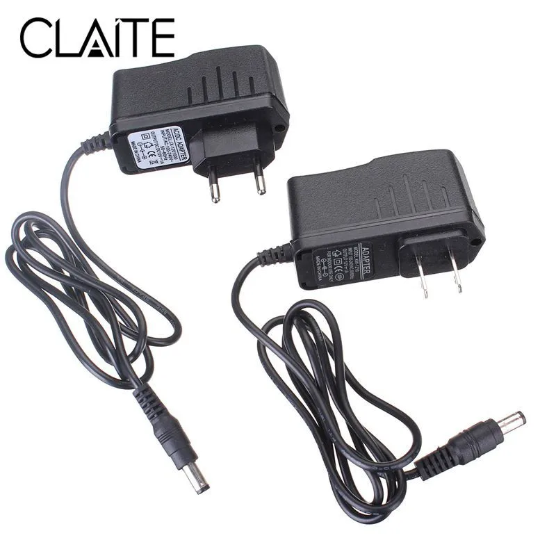 CLAITE AC 100-240V To DC 12V 1A Adapter Plug Power Supply US/EU Plug For LED Strip Light
CLAITE AC 100-240V To DC 12V 1A Adapter Plug Power Supply US/EU Plug For LED Strip Light