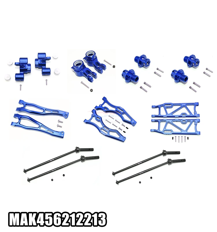 1/8 ARRMA RC KRATON/OUTCAST ALLOY FRONT UPPER+LOWER ARMS, REAR LOWER ARMS, FRONT+RREAR KNUCKLE ARMS, CVD, 13MM HEX AK456212213
1/8 ARRMA RC KRATON/OUTCAST ALLOY FRONT UPPER+LOWER ARMS, REAR LOWER ARMS, FRONT+RREAR KNUCKLE ARMS, CVD, 13MM HEX AK456212213