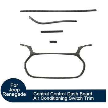 5PCS ABS Carbon Fiber Central Control Dash Board Air Conditioning Switch Trim Fit For Jeep Renegade 2015-2018 Car Accessories
5PCS ABS Carbon Fiber Central Control Dash Board Air Conditioning Switch Trim Fit For Jeep Renegade 2015-2018 Car Accessories