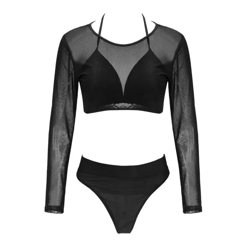 3PCS Sexy Bikini Set Women Bandage Push-Up Bra +Long Sleeve Sheer Mesh Blouse Covery Ups +Hight Waist Bottom Swimwear Swimsuit
3PCS Sexy Bikini Set Women Bandage Push-Up Bra +Long Sleeve Sheer Mesh Blouse Covery Ups +Hight Waist Bottom Swimwear Swimsuit