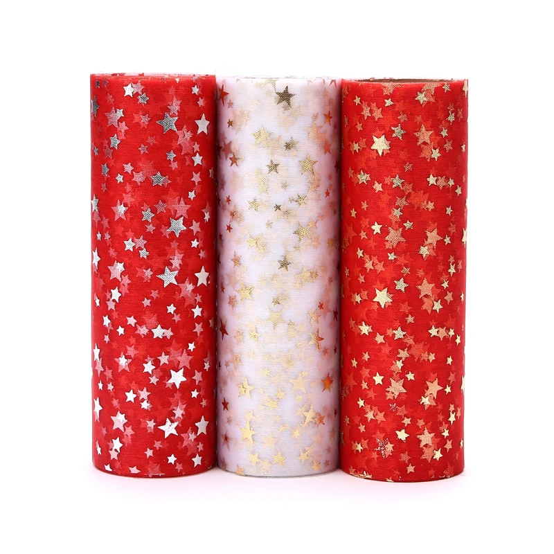 15cm*5Yards Soft Sequins Star Tulle Rolls Wedding Decoration Mariage Fabric Glitter Red Tulle DIY Craft Birthday Party Supplies
15cm*5Yards Soft Sequins Star Tulle Rolls Wedding Decoration Mariage Fabric Glitter Red Tulle DIY Craft Birthday Party Supplies