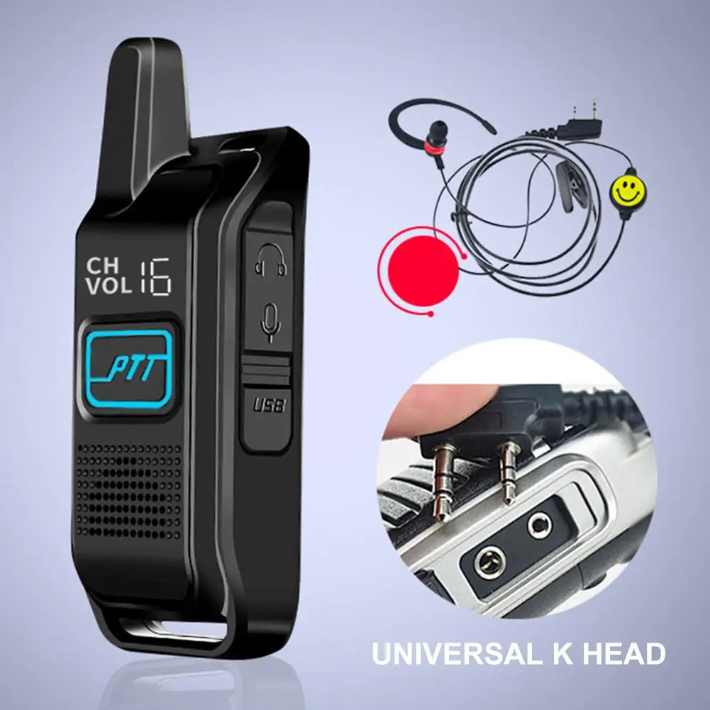 5W Mini Slim Micro Walkie Talkie Wireless Professional Handheld Beauty Interphone Transceiver Handheld Transceiver Radio Hunting
5W Mini Slim Micro Walkie Talkie Wireless Professional Handheld Beauty Interphone Transceiver Handheld Transceiver Radio Hunting