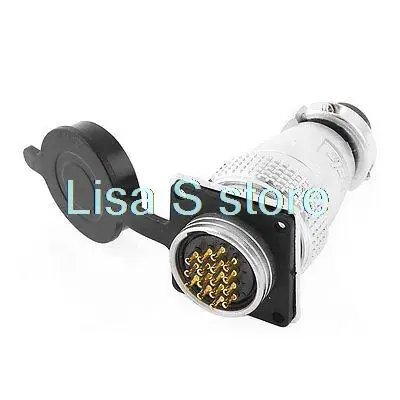 

Y28-16 Waterproof 16 Pin Aviation Connector Adapter Plug AC 400V 12A