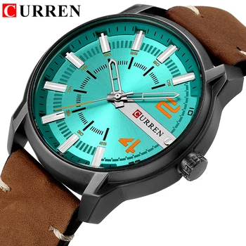 2019 Top Luxury Brand CURREN Men Military Sports Watches Men's Quartz Clock Man Casual Leather Wrist Watch Relogio Masculino
2019 Top Luxury Brand CURREN Men Military Sports Watches Men's Quartz Clock Man Casual Leather Wrist Watch Relogio Masculino