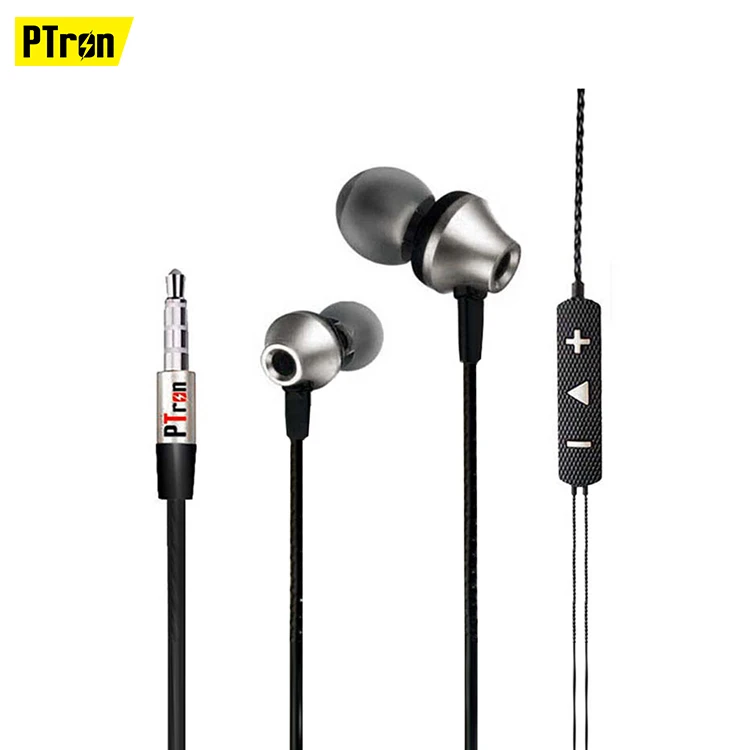 Фото PTron HBE9 Earphone Universal Stereo For All Smartphones for Video Game Monitor Xiaomi In Ear With 3.5mm Jack | Электроника