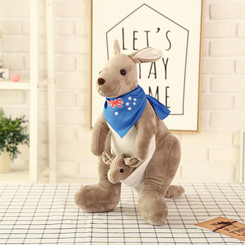 35cm Australia Kangaroo Plush Toys Simulation Kangaroo Dolls Stuffed Animal Home decoration Kid Toy Chiristmas Birthday Gift
35cm Australia Kangaroo Plush Toys Simulation Kangaroo Dolls Stuffed Animal Home decoration Kid Toy Chiristmas Birthday Gift
