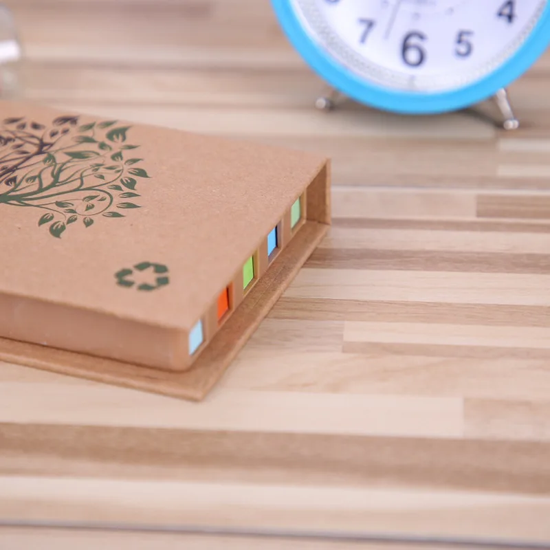 Kraft paper work notes N times paste combination custom note box message note business office notebook
Kraft paper work notes N times paste combination custom note box message note business office notebook