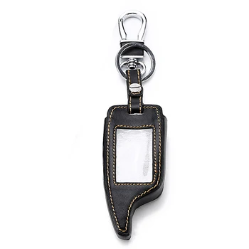 Leather Alarm Remote Keychain Case for Scher Khan For Scher-khan Magicar 5 6 M5 M6 Cover Holder
Leather Alarm Remote Keychain Case for Scher Khan For Scher-khan Magicar 5 6 M5 M6 Cover Holder