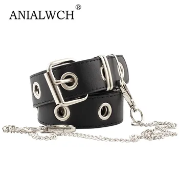108x3.1cm New Personality Chain Decorative Belt Women Jeans Belts 2020 A woman's Vintage Rivets Leather Belt Female Strap N115
108x3.1cm New Personality Chain Decorative Belt Women Jeans Belts 2020 A woman's Vintage Rivets Leather Belt Female Strap N115