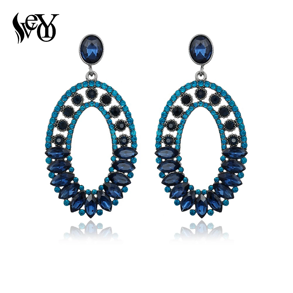 VEYO Big Luxury Crystal Dangle Earrings for Woman Round Vintage Wedding Party Earrings Jewelry Wholesale
VEYO Big Luxury Crystal Dangle Earrings for Woman Round Vintage Wedding Party Earrings Jewelry Wholesale