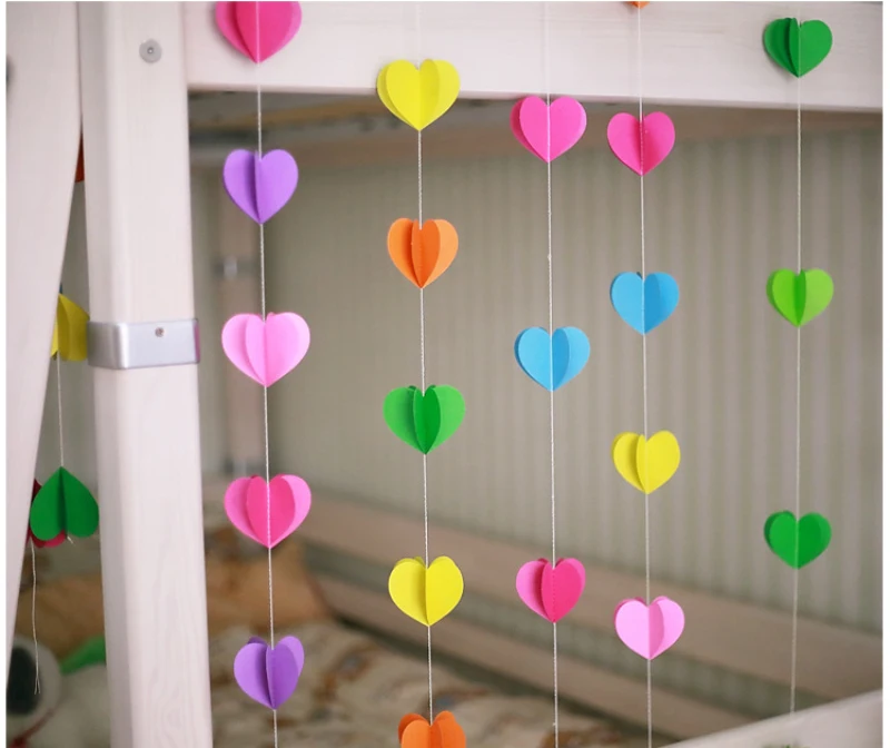 Heart Shape Paper Flag 3 Meter Colorful Bunting Home Wedding Party Banner Hanging Decoration Birthday Baby Shower Paper Garland
Heart Shape Paper Flag 3 Meter Colorful Bunting Home Wedding Party Banner Hanging Decoration Birthday Baby Shower Paper Garland