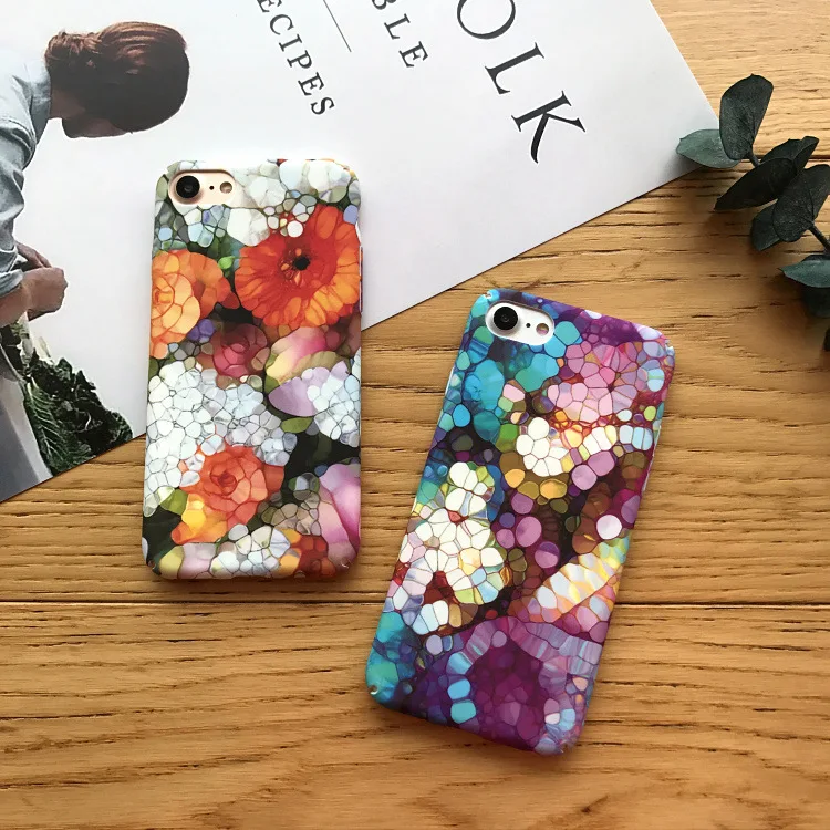 Luxury art colorful flowers Phone Cases for iPhone 6 Case For iphone 6S 7 Plus 6SPlus Coque PC Hard Back Cover Capa Fundas
Luxury art colorful flowers Phone Cases for iPhone 6 Case For iphone 6S 7 Plus 6SPlus Coque PC Hard Back Cover Capa Fundas