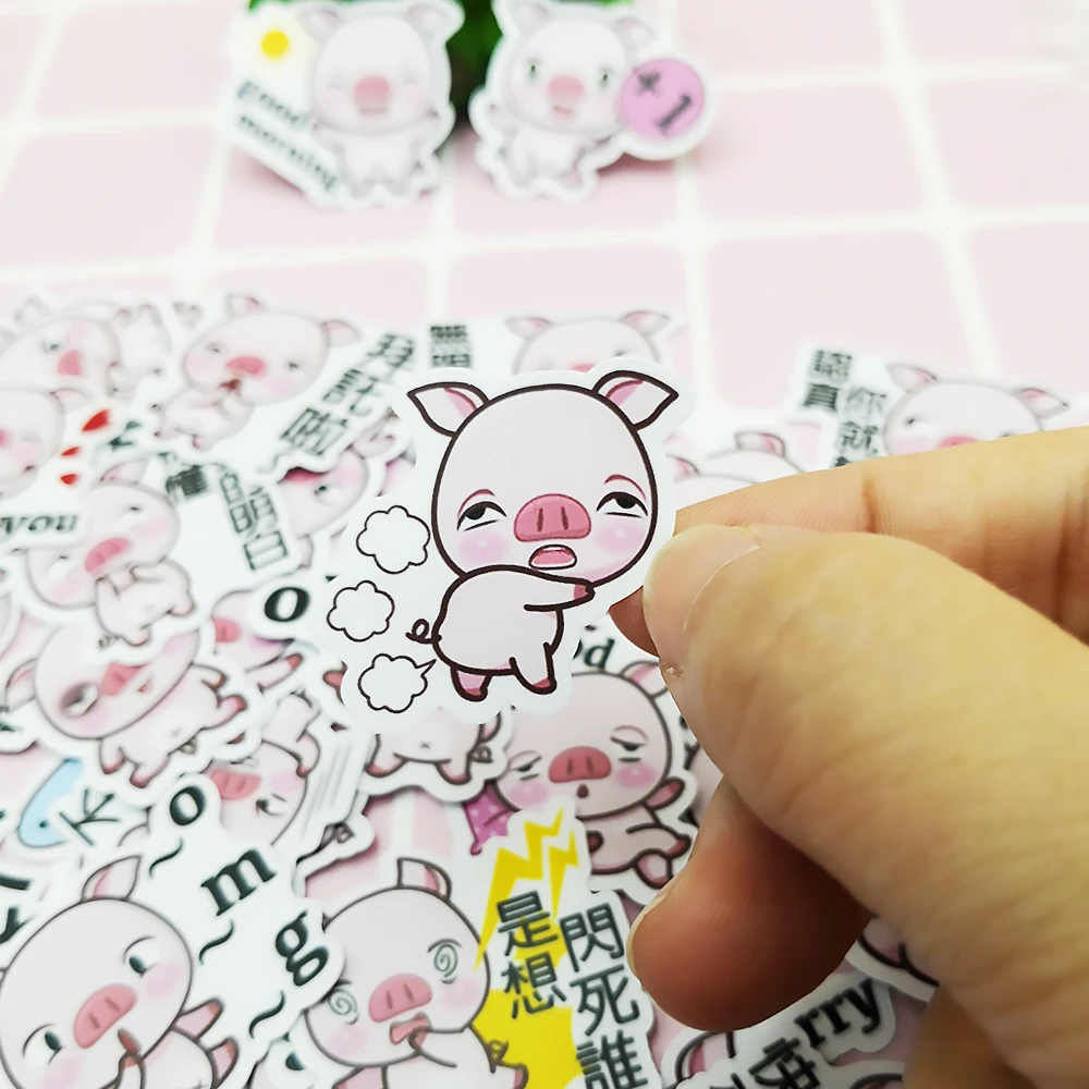 20/40pcs Cartoon Funny Lovely Pig Sticker Diary Sticker Scrapbook Decoration PVC Stationery Sticker Random Not Repeat
20/40pcs Cartoon Funny Lovely Pig Sticker Diary Sticker Scrapbook Decoration PVC Stationery Sticker Random Not Repeat