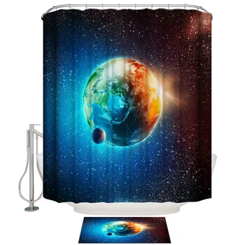 Earth Universe Space And Stars Shower Curtain Bath Sets With Rugs Bathroom Mat With Shower Curtain Bathroom Outside Toilet
Earth Universe Space And Stars Shower Curtain Bath Sets With Rugs Bathroom Mat With Shower Curtain Bathroom Outside Toilet
