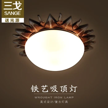American vintage style ceiling light wrought iron lamps high quality E27 20-40W ceiling light
American vintage style ceiling light wrought iron lamps high quality E27 20-40W ceiling light