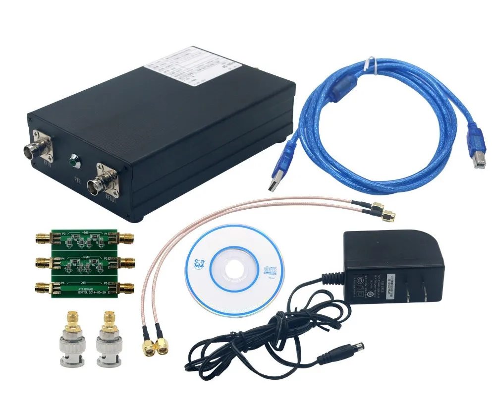 NWT500-BNC Frequency Sweep Analyzer Amplitude Frequency Meter DC12V 50K to 550M USB Interface
NWT500-BNC Frequency Sweep Analyzer Amplitude Frequency Meter DC12V 50K to 550M USB Interface