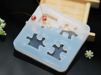 Silicone Mold for jewelry Puzzle charms pendant Resin Silicone Mould handmade epoxy resin molds
Silicone Mold for jewelry Puzzle charms pendant Resin Silicone Mould handmade epoxy resin molds