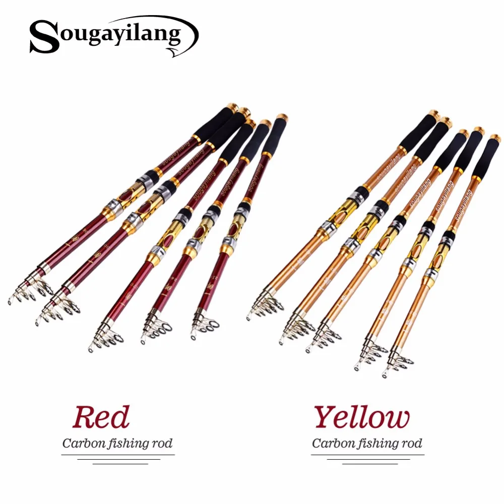 Sougayilang Telescopic Fishing Rod 210-360cm Medium Portable Spinning Fishing Rod Pole Vara De Pesca Stick Fishing Tackle
Sougayilang Telescopic Fishing Rod 210-360cm Medium Portable Spinning Fishing Rod Pole Vara De Pesca Stick Fishing Tackle