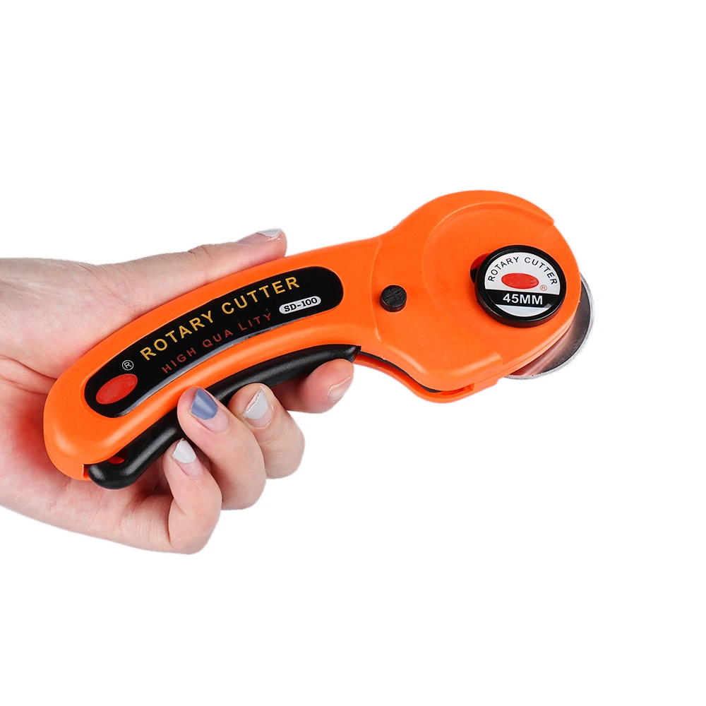1PC DIY Leather Rotary Cutter Fabric Knife Patchwork Craft Piecing Leathercraft Sewing Circular Cutting Blade Sewing Tools
1PC DIY Leather Rotary Cutter Fabric Knife Patchwork Craft Piecing Leathercraft Sewing Circular Cutting Blade Sewing Tools