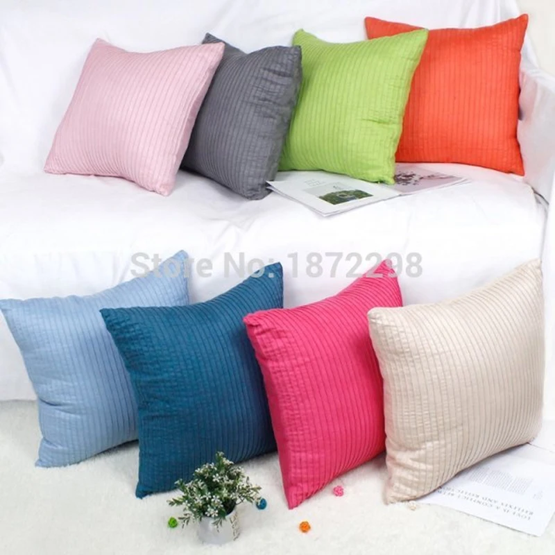 Free Shopping Custom 40/45/50/55/60/65cm 8 Colors 100% Polyester Suede Embroidery Vertical bar cushion cover HT-PSUEC-B
Free Shopping Custom 40/45/50/55/60/65cm 8 Colors 100% Polyester Suede Embroidery Vertical bar cushion cover HT-PSUEC-B