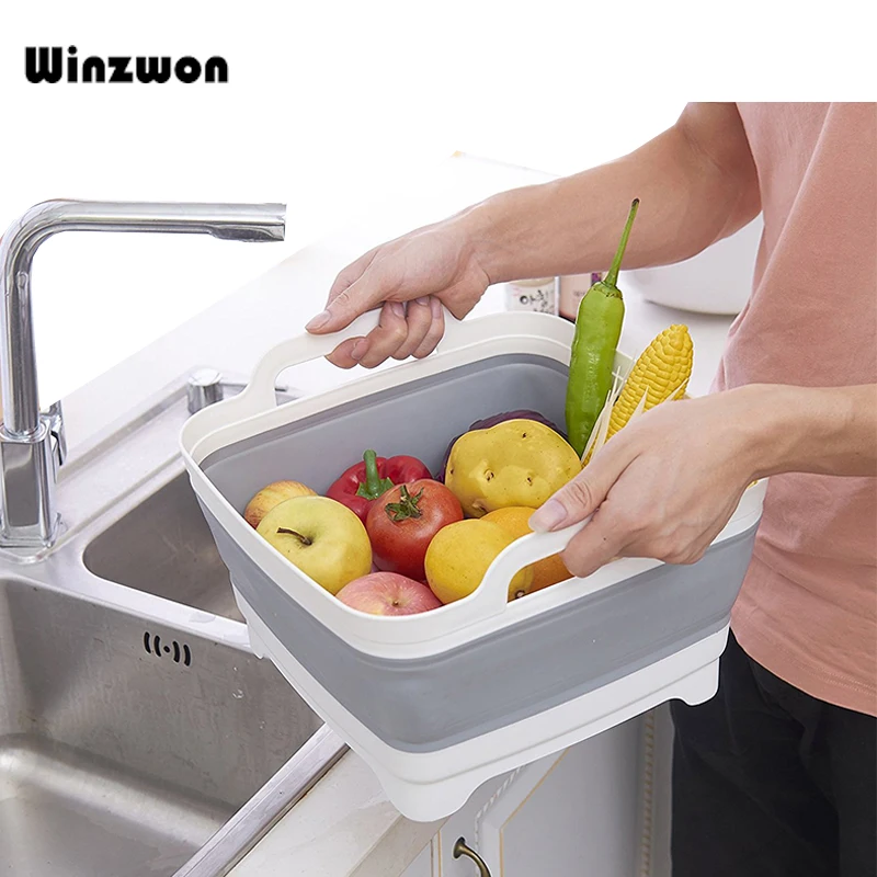 Collapsible Fruit Vegetable Wash Basket Foldable Sink Strainers Colander Dish Tub Food Storage Baskets For Kitchen Camping
Collapsible Fruit Vegetable Wash Basket Foldable Sink Strainers Colander Dish Tub Food Storage Baskets For Kitchen Camping