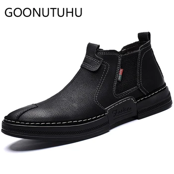 Fashion men's boots casual leather shoes male autumn & winter cowboy ankle boot man military shoe chelsea boots for men hot sale
Fashion men's boots casual leather shoes male autumn & winter cowboy ankle boot man military shoe chelsea boots for men hot sale