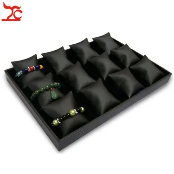 12 Grids Leatherette Watch Pillow Black Bracelet Watch Holder Organizer Storage Display Tray 35*24*3cm
12 Grids Leatherette Watch Pillow Black Bracelet Watch Holder Organizer Storage Display Tray 35*24*3cm