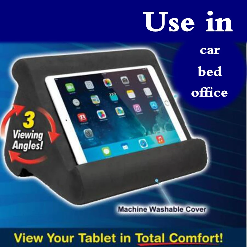 Multi-Angle Soft Pillow Pad Pillow Lap Stand for iPads, Tablets, eReaders, Smartphones, Books, & Magazines Support Dropship
Multi-Angle Soft Pillow Pad Pillow Lap Stand for iPads, Tablets, eReaders, Smartphones, Books, & Magazines Support Dropship