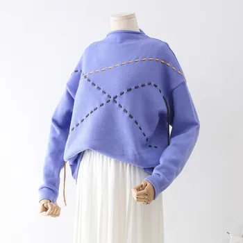 Autumn 2019 Winter Women Tassel plush turtleneck sweater knitted long sleeve loose sweater for women pullovers
Autumn 2019 Winter Women Tassel plush turtleneck sweater knitted long sleeve loose sweater for women pullovers