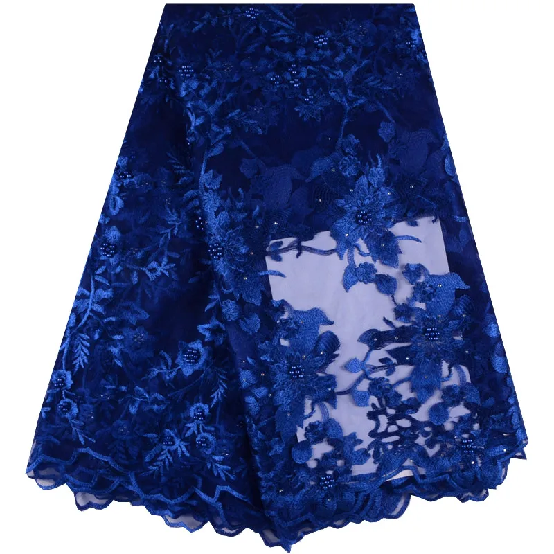 Royal Blue African Tulle Lace Fabric Embroidered Nigerian Guipure Lace Fabric High Quality 2019 French Net Lace Fabric S1014
Royal Blue African Tulle Lace Fabric Embroidered Nigerian Guipure Lace Fabric High Quality 2019 French Net Lace Fabric S1014