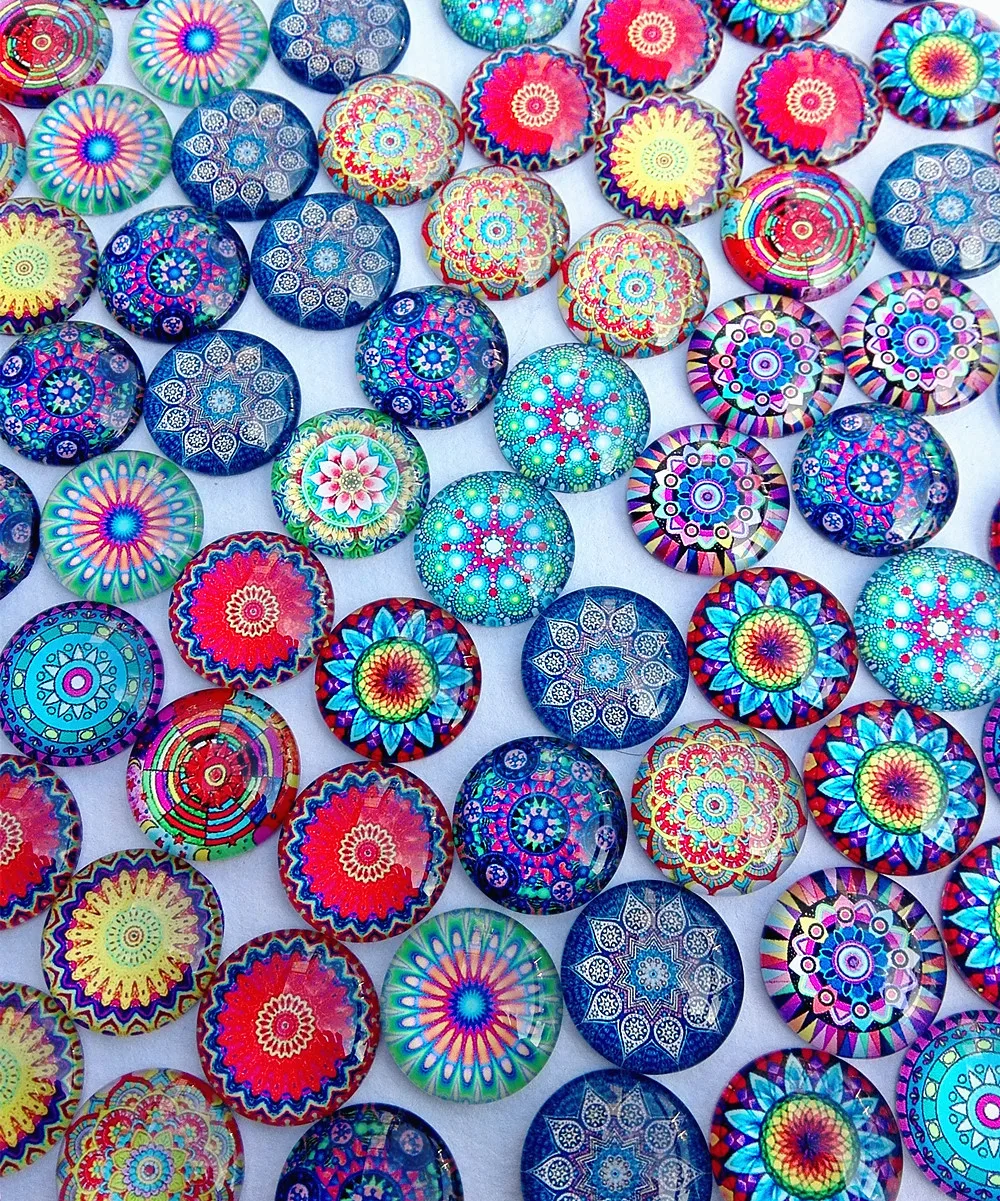 30pcs/lots India style mandala Glass cabochon 20mm base connectors DIY baracelet nacklace Earrings key ring making
30pcs/lots India style mandala Glass cabochon 20mm base connectors DIY baracelet nacklace Earrings key ring making