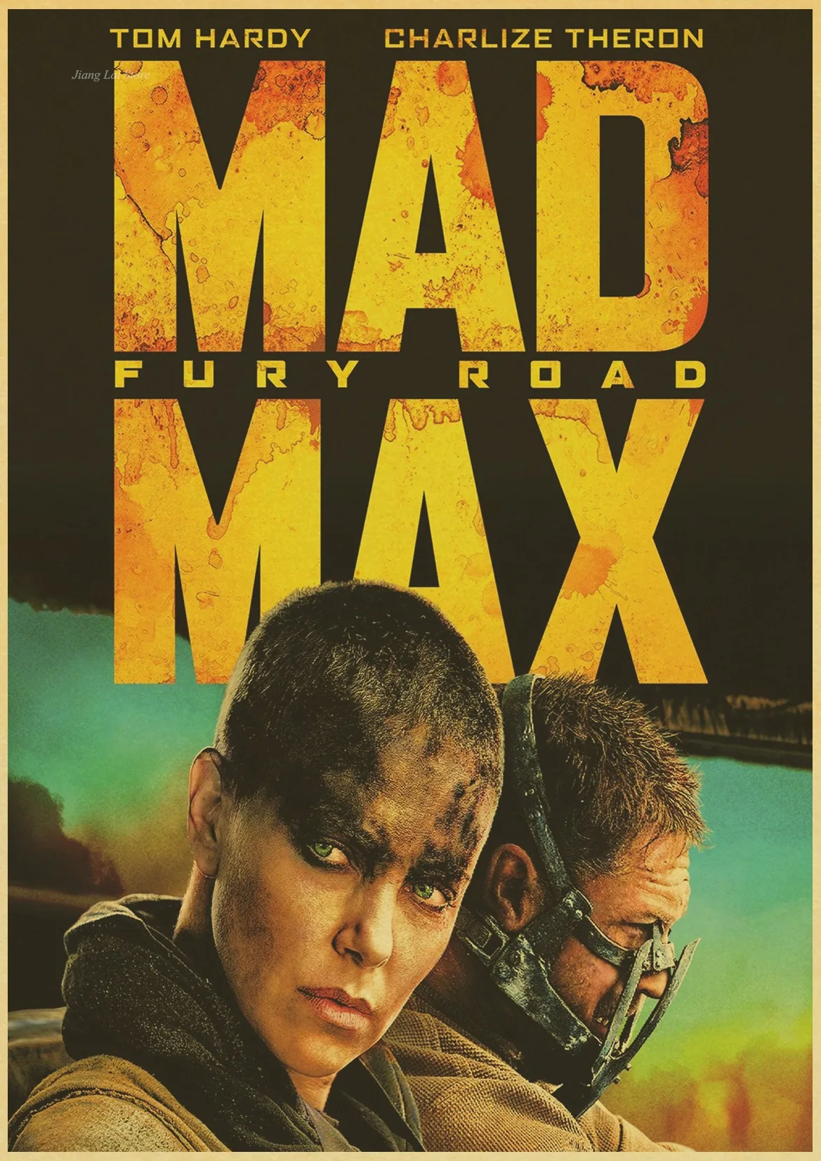 Фильм триллер Mad Max 4 винтажный бумажный постер настенная живопись украшение для