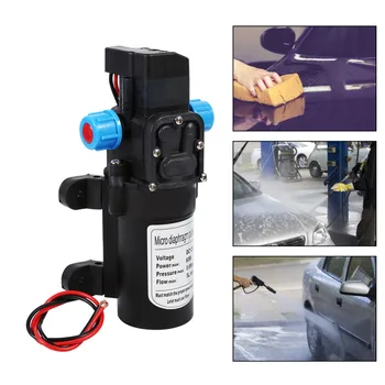 60W DC 12V High Pressure Auto Diaphragm Water Pump 115 PSI Self-Priming Water Pump For Water Purifier Pressurizer Caravan Boat
60W DC 12V High Pressure Auto Diaphragm Water Pump 115 PSI Self-Priming Water Pump For Water Purifier Pressurizer Caravan Boat