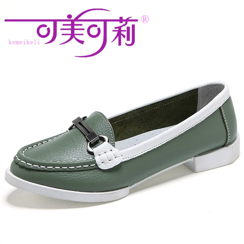 Fashion 2017 Women Flats Slip On Metal Button Leather Women Loafers Spring Autumn Casual Platform Flats Shoes Zapatos Mujer
Fashion 2017 Women Flats Slip On Metal Button Leather Women Loafers Spring Autumn Casual Platform Flats Shoes Zapatos Mujer