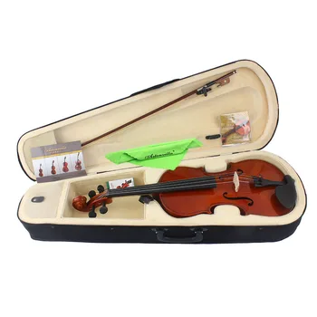 4/4 Full Size Solid Maple Viola of 16 Inch with Case Bow Bridge Rosin and Strings
4/4 Full Size Solid Maple Viola of 16 Inch with Case Bow Bridge Rosin and Strings